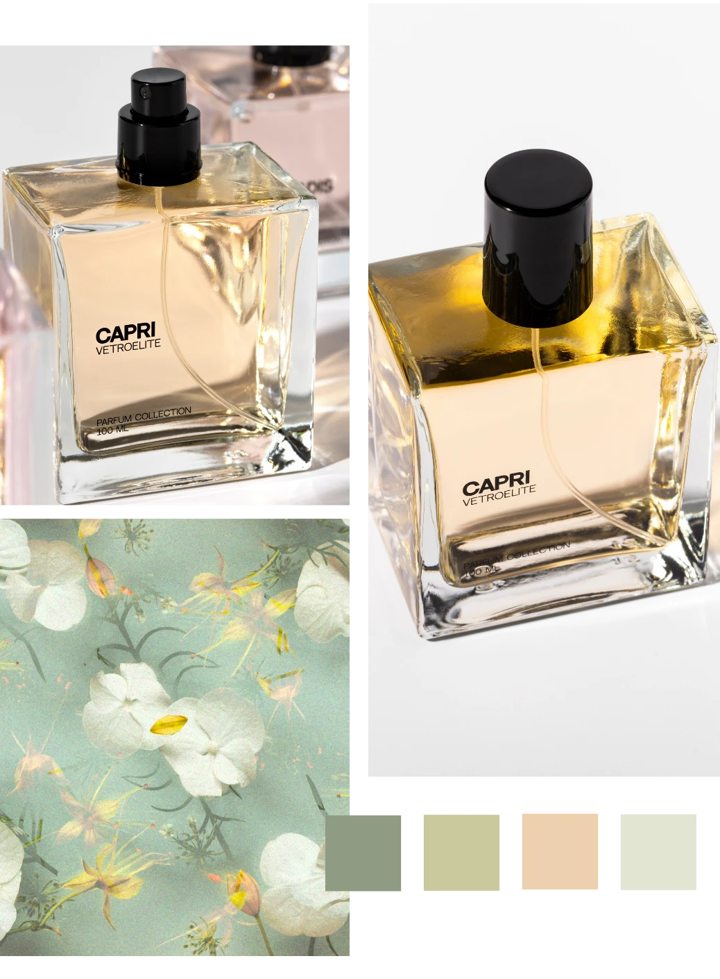 CAPRI PARFUM: perfume bottle, balanced design – VETROelite