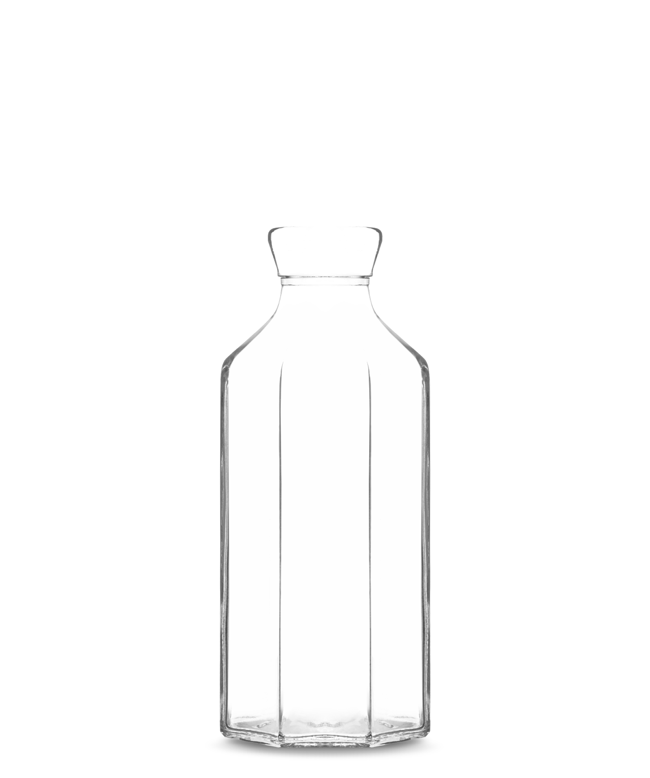 OTTAGONALE VG Alimentare Bottiglie in Vetro per Olio e Aceto Balsamico Vetroelite View 1