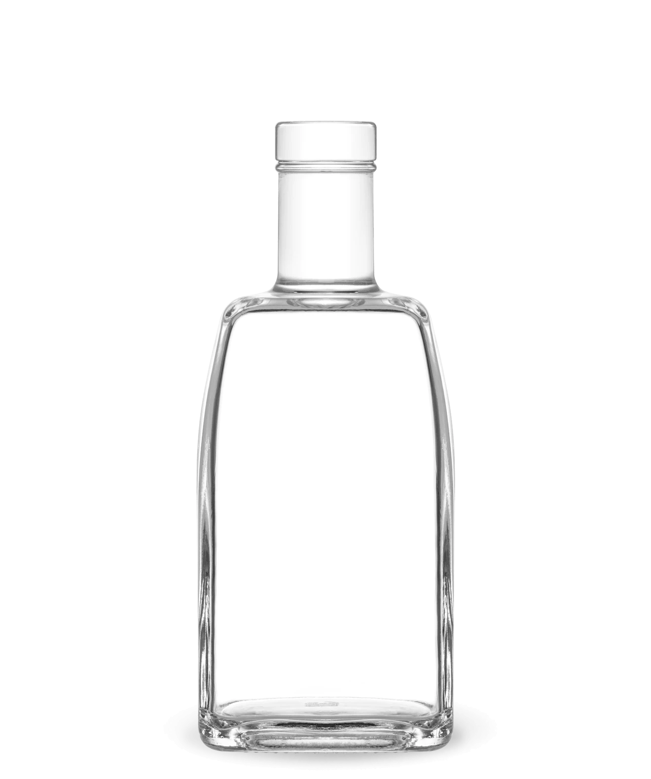 NATURA QUADRA - Glass bottle for spirits - Vetroelite